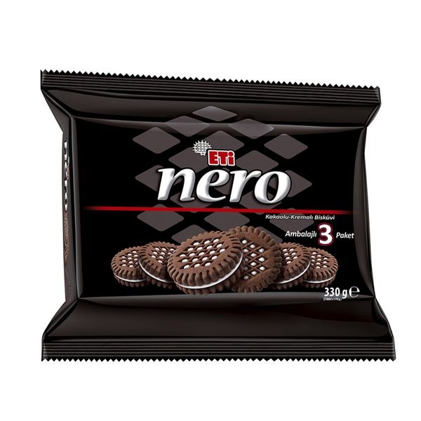 Eti Nero Cocoa Biscuit 3 x 100gr