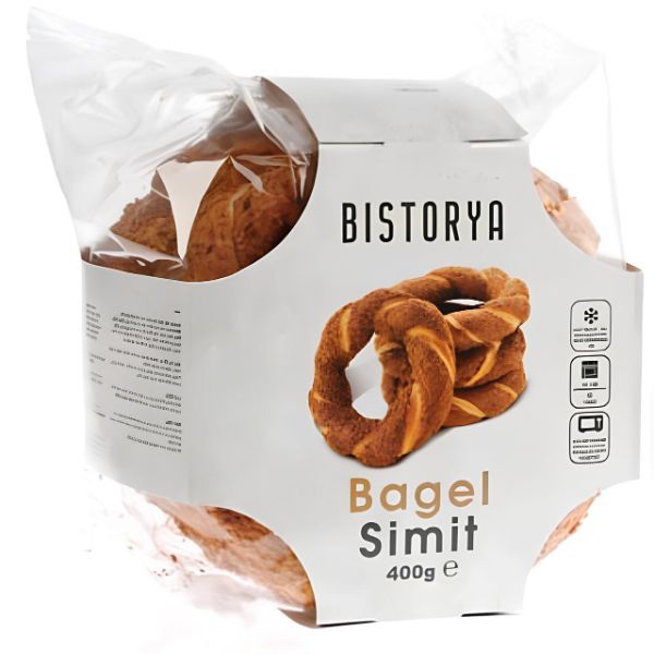 Simit Bagel  4 pcs (Cooked Frozen)