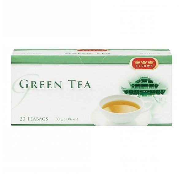 3 Crown Green Tea 20 Teabags
