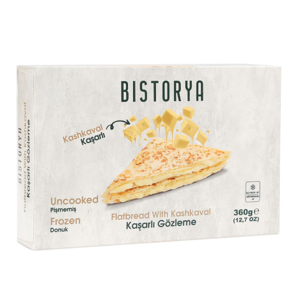 Gozleme w/Kashkaval 3pcs (Uncooked Frozen)