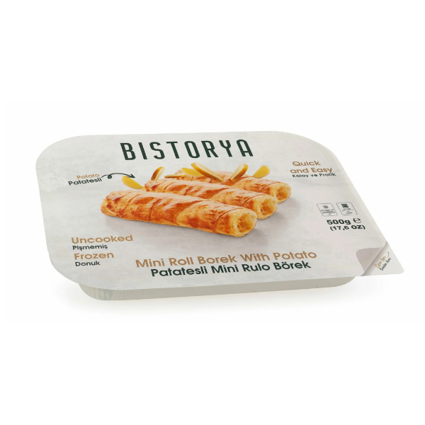 Mini Roll Borek w/Potato 500gr (Uncooked Frozen)