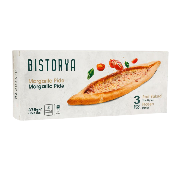 Pide w/Margarita 3pcs (Cooked Frozen)