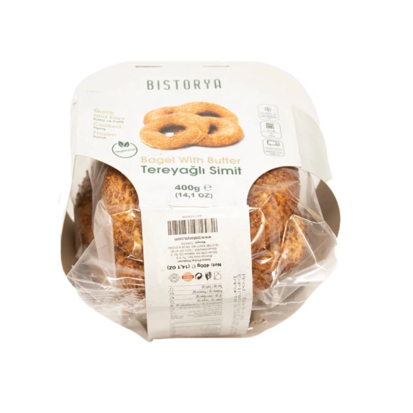 Simit  Bagel w/Butter  4pcs (Cooked Frozen)