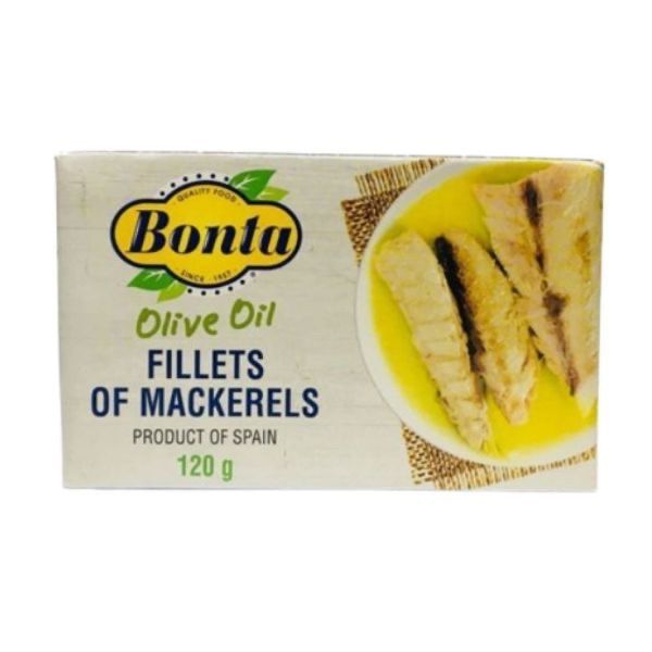 Bonta Olive Oil Fillets of Mackerels 120gr