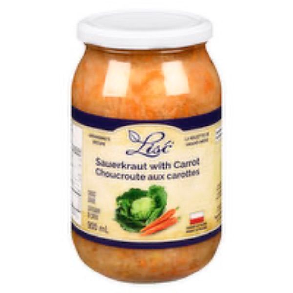 Lisc Sauerkraut with Carrot 900ml