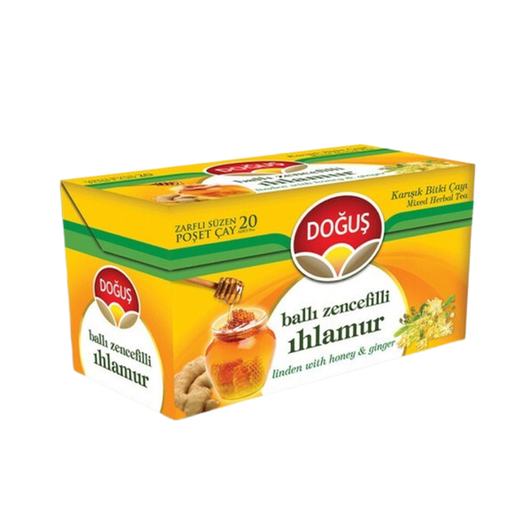 Dogus Linden with Honey and Ginger 20 Teabags