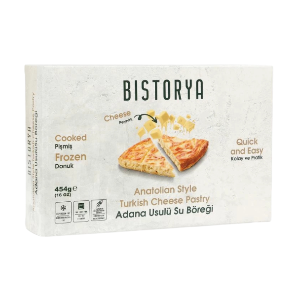 Anatolian Style Turkish Cheese Pastry 454gr/Adana Su Boregi (Cooked Frozen)