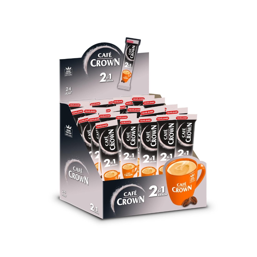 Cafe Crown 2 in 1, 24 Pack