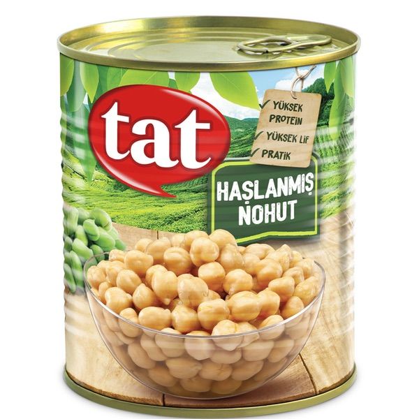 Tat Canned Boiled Chick Peas 800gr