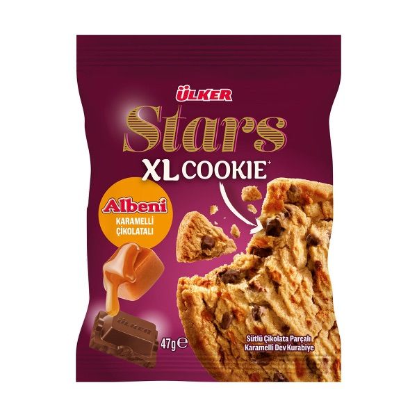 Ulker Stars XL Cookie chocolate 47gr