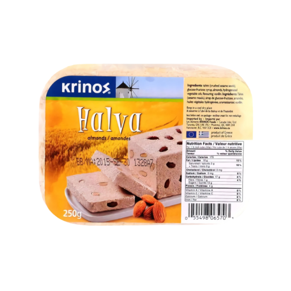 Krinos Halva  Almond 250gr