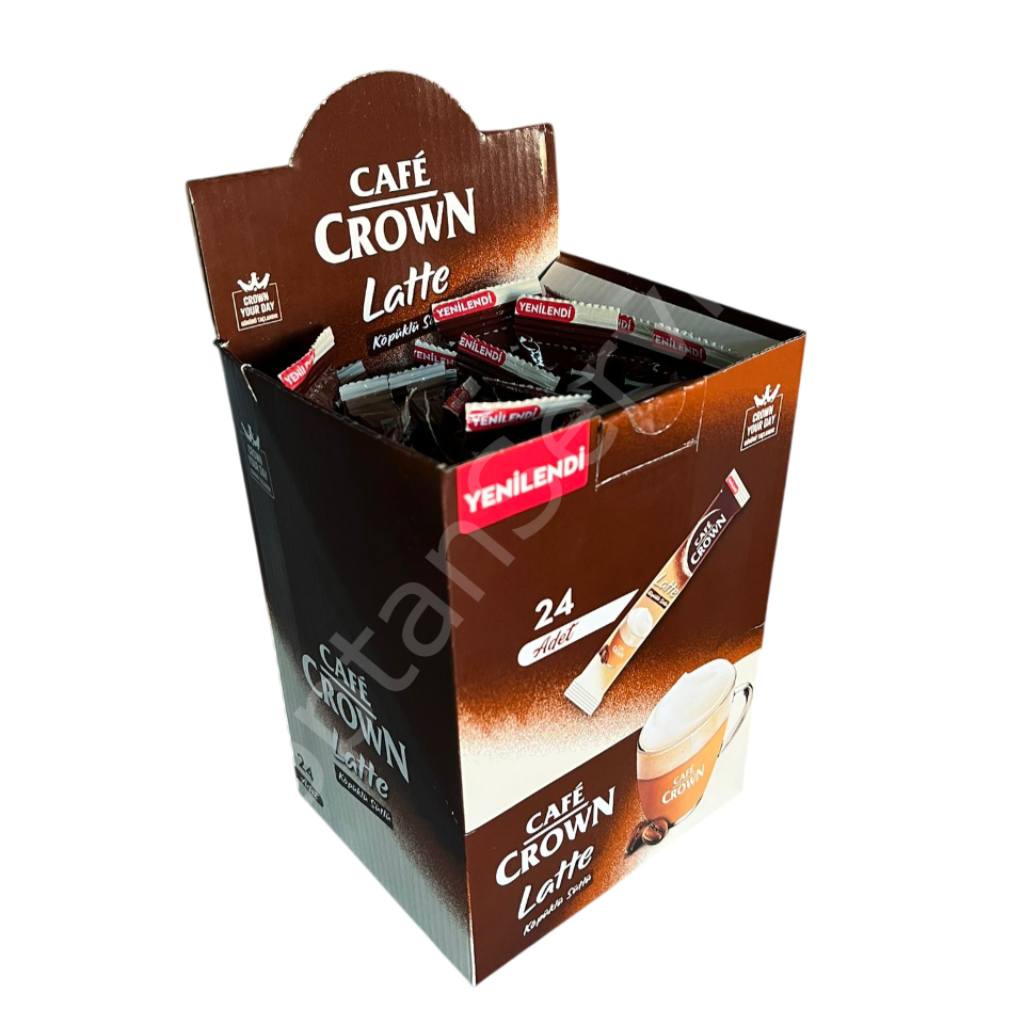 Cafe Crown Latte mix, 24 pack