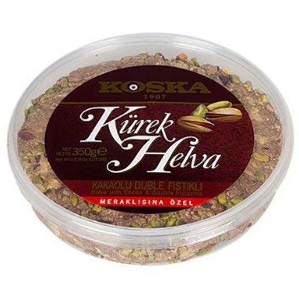 Koska Halva with Cocoa & Double Pistachio 350gr