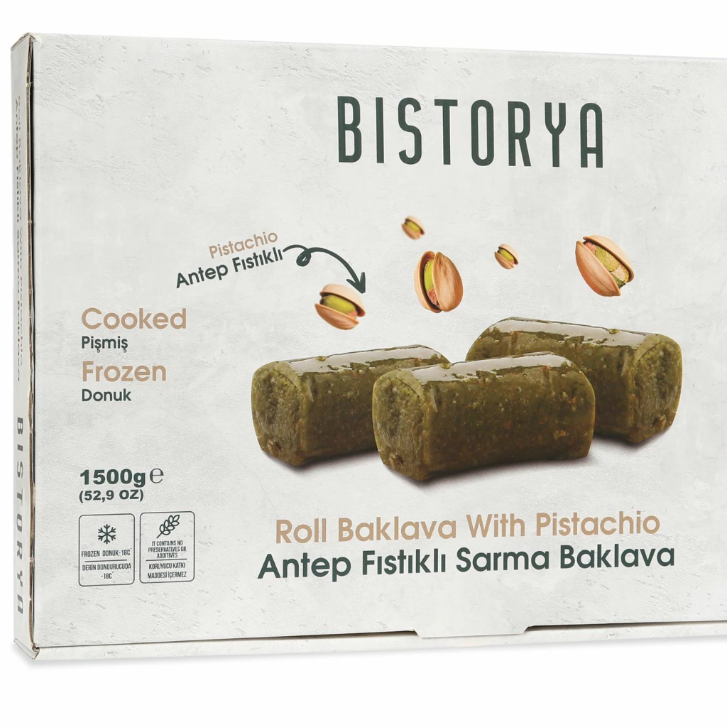 Roll Baklava With Pistachio, 1500g