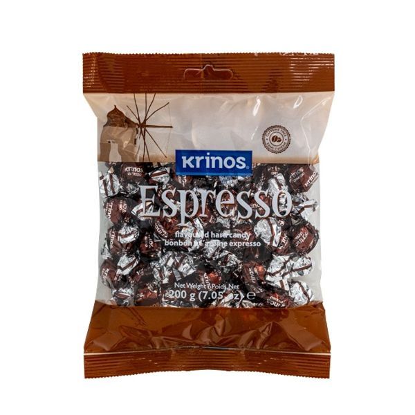 Krinos Bonbon Espresso Candy 200gr